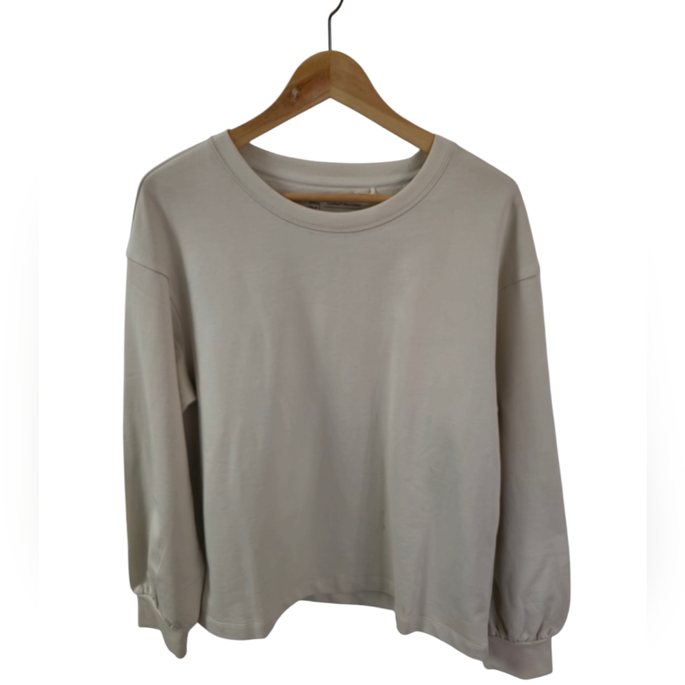 NWT Patagonia Women's Regen Organic Cotton Essential Pullover Beige Size Medium - Picture 4 of 17